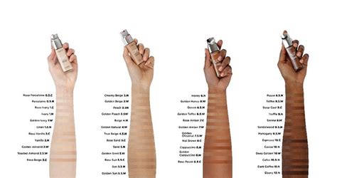 find foundation shade from another